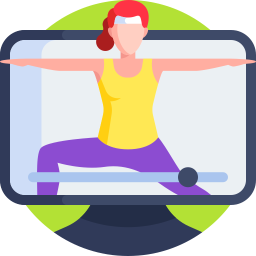 person doing triceps exercise